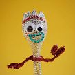 Forky - Pixar. Un proyecto de Animación de personajes, Art to, Bellas Artes y Creatividad de Paola Alonso - 04.11.2020