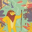 Una tablet en la selva. Traditional illustration project by Renata Galindo - 02.04.2019