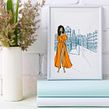 Quadros ilustrados . Decoration, Digital Drawing, Traditional illustration, and Digital Illustration project by Carol Gomide - 11.06.2020