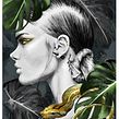 Snake Digital Illustration. Digital Drawing, Digital Illustration, and Traditional illustration project by Amy Pearson - 11.06.2020