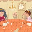 Little princesses. Children's Illustration project by Renata Galindo - 11.06.2015