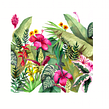 LOVE GROWS IN NATURE. Un progetto di Illustrazione tradizionale, Illustrazione botanica, Pittura ad acquerello e Pubblicità di Paulina Maciel · Canela - 08.11.2020