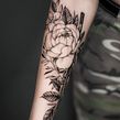 Tatuajes botánicos. Een project van  Tatoeageontwerp van Polilla Tattoo - 09.11.2020