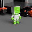 Filameno - Mascota para Impresoras 3D. Un proyecto de 3D de Agustín Arroyo - 10.11.2020