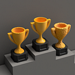 Trophy Collection. 3D, and Product Design project by Agustín Arroyo - 11.10.2020
