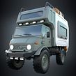 Unimog Camper - concept. Un proyecto de Diseño de automoción de Diego Fernández - 10.11.2020
