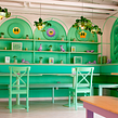 Bench Café. Interior Architecture, Br, ing, Identit, Interior Design, Traditional illustration & Interior Decoration project by Guillermo Sariñana (Eraboy Studio) - 11.16.2020