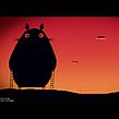 Totoro de Osborne / 90s Loop. 3D, and 3D Animation project by Rafael Carmona - 11.17.2020