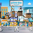 Amazon. 2D Animation, 3D, 3D Animation, Animation, Character Animation, and Paper Craft project by Camille Labarre - 05.18.2019