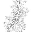 Totem. Desenho, Desenho anatômico, Ilustração tradicional e Ilustração com tinta projeto de ZURSOIF Miguel Bustos Gómez - 19.11.2020