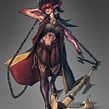 Concepto de Personajes: Mujer Tiburón Pirata Ein Projekt aus dem Bereich Digitale Zeichnung und Design von Figuren von Erick Hernández Anda - 27.11.2020