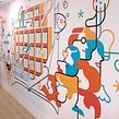Mural Vocento. Un projet de Dessin, Design d'intérieur, Illustration traditionnelle, Illustration numérique et Illustration vectorielle de Carlos Arrojo - 02.12.2020