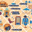 American Airlines Maps. Editorial Illustration, and Traditional illustration project by Melanie Chadwick - 10.10.2020