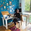 My studio. Projekt z dziedziny Ilustracja w, dawnicza, Trad, c i jna ilustracja użytkownika Cagla Zimmermann - 04.12.2020