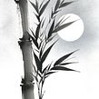 Personal Artworks : Selections of Sumi Painting Artworks. Een project van Traditionele illustratie,  Illustratie met inkt, Schilderij, Aquarelschilderen,  Tekening y  Beeldende kunst van Koshu (Akemi Lucas) - 15.12.2020