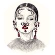 Givenchy Series. Un proyecto de Dibujo artístico, Ilustración tradicional y Dibujo a lápiz de Connie Lim - 15.02.2015