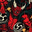 Raijin. Digital Illustration, and Traditional illustration project by Daniele Caruso - 06.14.2019