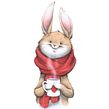 Bunnies. Un proyecto de Diseño de personajes, Ilustración infantil, Ilustración tradicional y Pintura a la acuarela de Julie Mellan - 20.12.2020