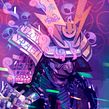 ALIENS Y SAMURAI Ein Projekt aus dem Bereich Traditionelle Illustration und Digitale Illustration von Javier González Pacheco - 22.12.2020