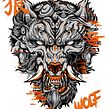 Fu Wolf. Digital Illustration, and Traditional illustration project by Daniele Caruso - 12.22.2020