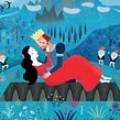 Blancanieves- Editorial Unaluna- Argentina. Un proyecto de Ilustración tradicional, Ilustración digital e Ilustración infantil de Mariana Ruiz Johnson - 18.01.2021