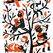 Efemerides secretas- publicacion artesanal. Editorial Design, Editorial Illustration, Traditional illustration, and Screen Printing project by Mariana Ruiz Johnson - 12.22.2020