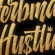Herbman Hustlin. Lettering 3D, H, Lettering, Lettering, e Design de logotipo projeto de Eduardo Morgan - 08.01.2021