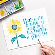 Colección: Letras y acuarelas botánicas . Caligrafia, H, Lettering, Ilustração botânica, Lettering, e Pintura em aquarela projeto de Letters by Jess - 04.01.2021