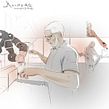 Ampere Magazine. Un progetto di Illustrazione digitale e Bozzetti di Timo Mueller - 06.01.2021