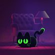 Nickelodeon Halloween bumpers. 3D, 3D Animation, Character Animation, Art Direction, and 3D Design project by Zigor Samaniego - 01.08.2021