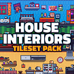 Pixel Art Tileset: House Interiors. Een project van Videogame-ontwikkeling, Videogame-ontwerp, Pixel art y Videogames van Daniel Benítez - 09.01.2020