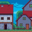 Mi Proyecto del curso: Creación de escenarios pixel art para videojuegos. Een project van Videogame-ontwikkeling, Videogame-ontwerp, Pixel art y Videogames van Daniel Benítez - 22.01.2021