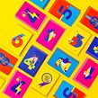 Typographic illustrations - numbers . Children's Illustration, Digital Illustration, Digital Lettering, Traditional illustration, Lettering, and Vector Illustration project by Sarah Lewis - 02.05.2021