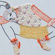 Pose. Embroider, Traditional illustration, and Fiber Arts project by Yamila Yjilioff - 02.14.2021