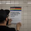 #PrideTrain: Shining light in dark places. Un projet de Direction artistique, Design graphique, Réseaux sociaux , et Art urbain de Thomas Shim - 12.02.2021