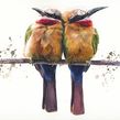 ‘Tweedle Dee and Tweedle Dum”. Watercolor Painting project by Sarah Stokes - 02.21.2021