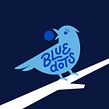 Blue Dots. Un projet de Br, ing et identité, Lettering , et Packaging de Paola Vecco - 22.09.2019