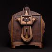 Popoke Deus do Tempo 2016. Fine Arts, Design, Sculpture, and Woodworking project by Popoke Brasil - 02.23.2021