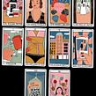 Tarot Cards. Editorial Illustration project by Kate Sutton - 01.04.2020