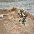 Embroidery on clothes. Embroider project by Defne Güntürkün - 01.01.2020