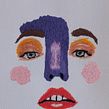 Red lips. Een project van Borduurwerk van Elo (Saturno Rosa) - 05.03.2021