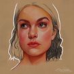 Pastel y lapiz proceso. Creativit, Portrait Drawing, and Traditional illustration project by Elena Pancorbo - 03.11.2021