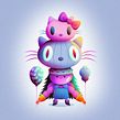 Hello Kitty x Nathan. Un projet de Conception de personnages, Illustration jeunesse, Illustration numérique, Dessin, Illustration traditionnelle et Illustration vectorielle de Nathan Jurevicius - 25.03.2021