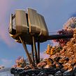 Futuristic Sustainable Mountain Pod. 3D Animation, 3D Modeling, and Architecture project by Ehab Alhariri - 03.29.2021