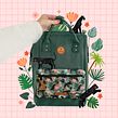 Cabaïa - Pochette jungle. Un proyecto de Pattern Design, Ilustración tradicional, Ilustración botánica e Ilustración digital de Laura Lhuillier - 01.01.2021
