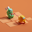 Among Us Renders. Un proyecto de 3D y Modelado 3D de Mohamed Chahin - 01.09.2020