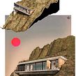 Casa Montañita. 3D, Arquitetura, Design digital e Ilustração digital projeto de Fernando Neyra Moreta - 10.04.2021