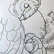 Owl tattoo design. Un projet de Carnet de croquis , et Conception de tatouage de Jenny Rae - 12.04.2021