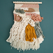 My project in Hand Weaving Techniques for Beginners  course. Un proyecto de Artesanía de Lucy Rowan - 04.03.2021