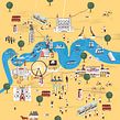 Totally Thames. Un progetto di Illustrazione tradizionale e Design di poster  di Alex Foster - 27.05.2013
